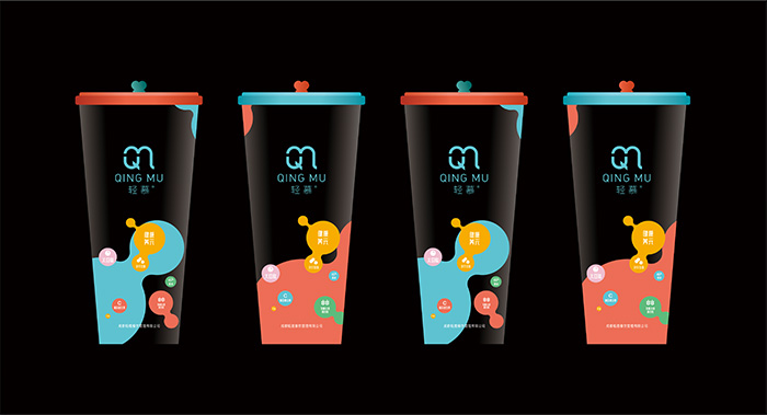 輕慕·奶茶店設(shè)計(jì)/店面設(shè)計(jì)/茶飲品牌全案策劃